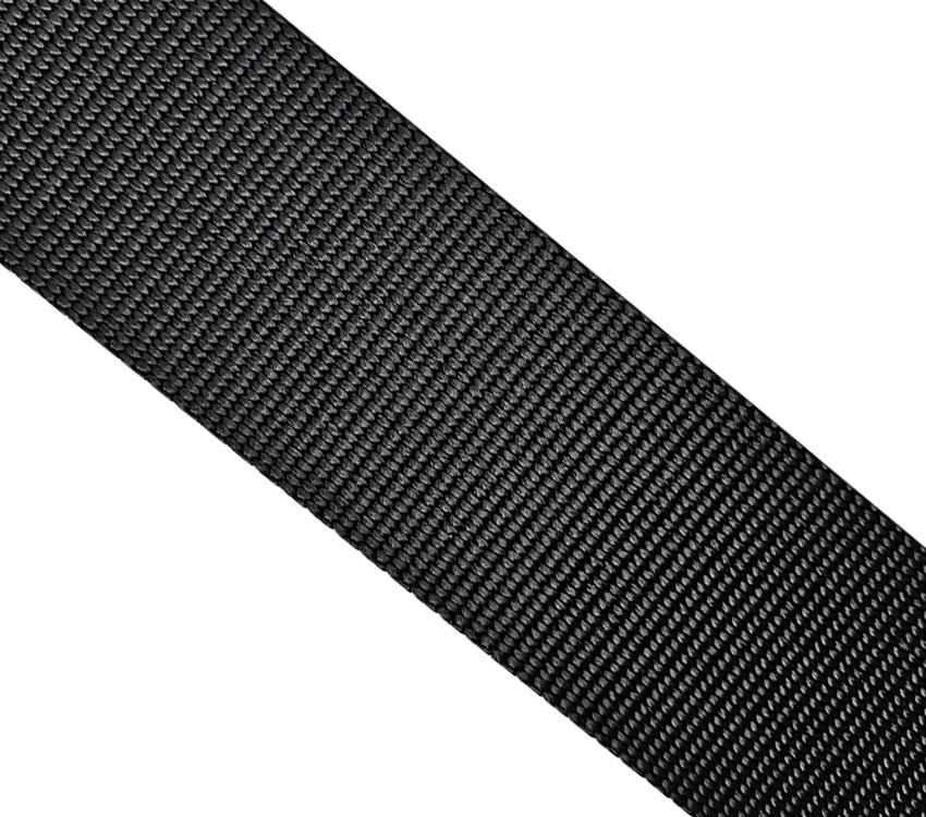 Uigí dubh níolóin 45mm do chrios 45mm black nylon webbing for belt